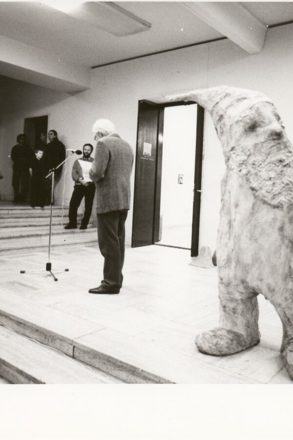 Igor Zhoř, v pozadí Kurt Gebauer